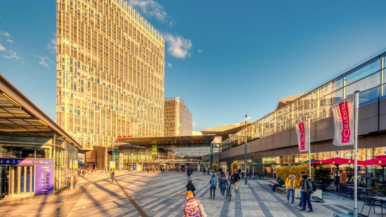 Апартаменти High Rise, Netflix, 2 Min To Main Station Відень Екстер'єр фото